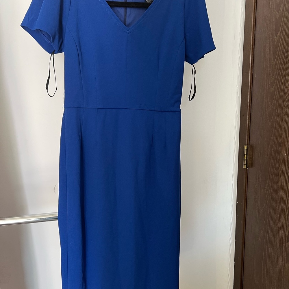 Maggy London Royal Blue Midi Dress